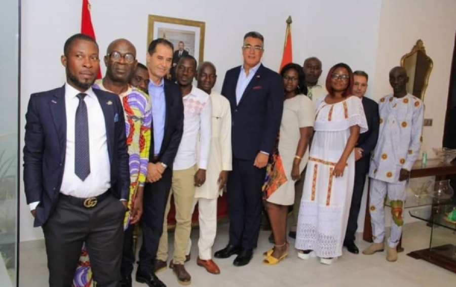 Coopération Ivoiro-Marocaine : SEM Abdelmalek Kettani offre un dîner à la presse