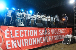 Présidentielle 2020: appels d&#039;artistes Ivoiriens à la caravane &quot;Élection, c&#039;est pas gnaga&quot;, pour un scrutin apaisé