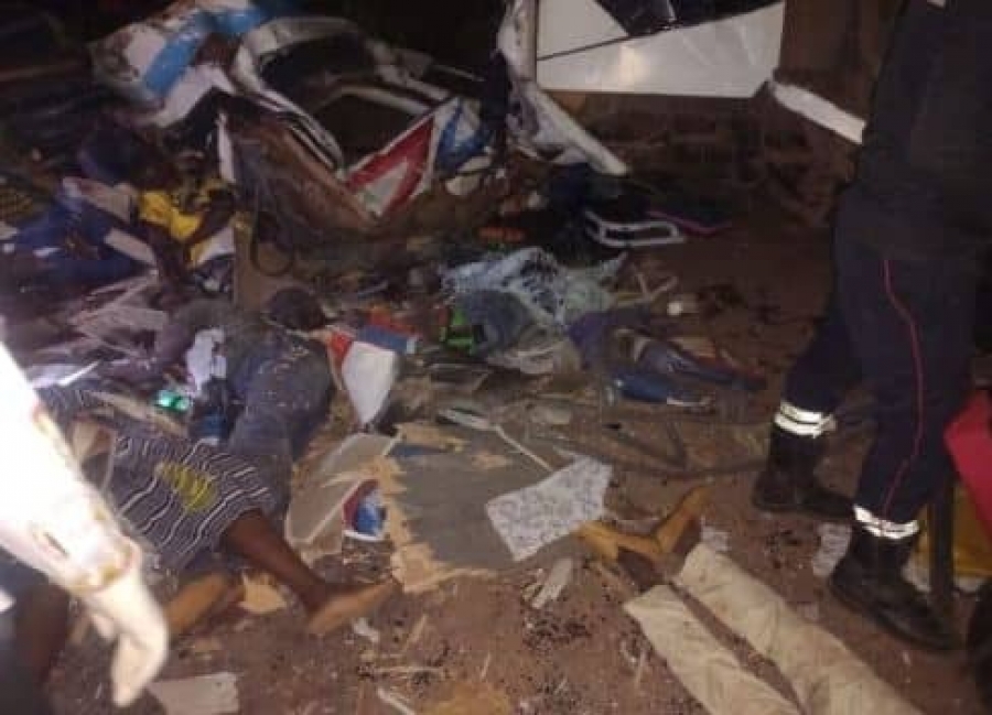 Côte d&#039;Ivoire/Accident de circulation :  20 décès et plusieurs blessés près de Gognoa
