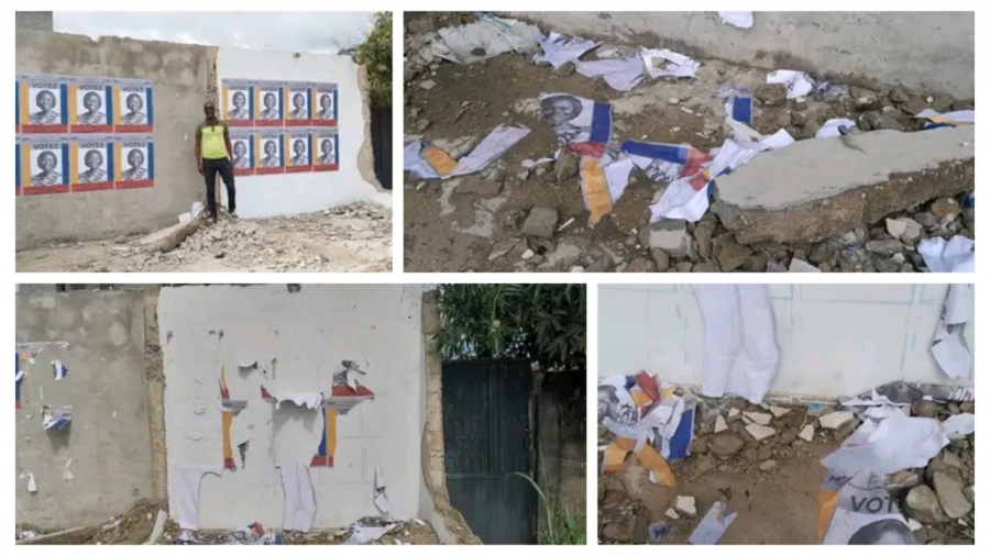 Côte d’Ivoire/Campagne électorale-Actes de vandalisme : des affiches de la candidate Simone Gbagbo déchirées à Songon (DLC)