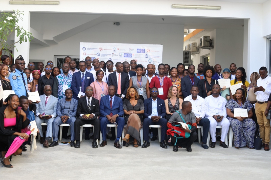7ème session internationale de formation en droit international des droits de l’homme : 83 auditeurs formés en prévention et gestion des conflits dans le strict respect des droits de l’homme à Abidjan