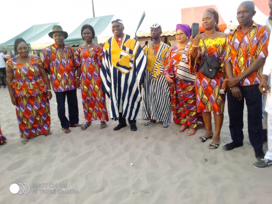Double cérémonie à Port-Bouët : Bamba Mamadou reçoit le couple Ibrahim Konaté à la cité Nani-Jean