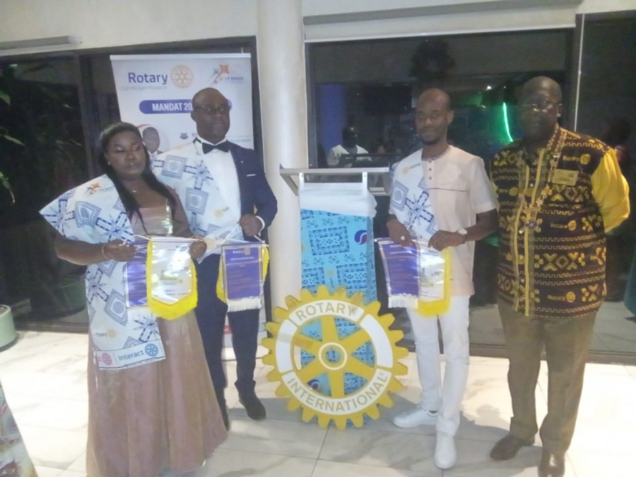 Côte d’Ivoire : le Rotary Club Abidjan Massina accueille de nouveaux membres