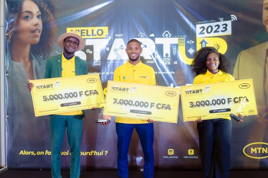Côte d’Ivoire/Distinction : la start-up Procouture remporte la 5e édition du concours Y’ello Start-up de MTN Côte d’Ivoire