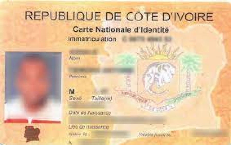 Côte d’Ivoire/ CNI: La validité prorogée au 31 mars 2022