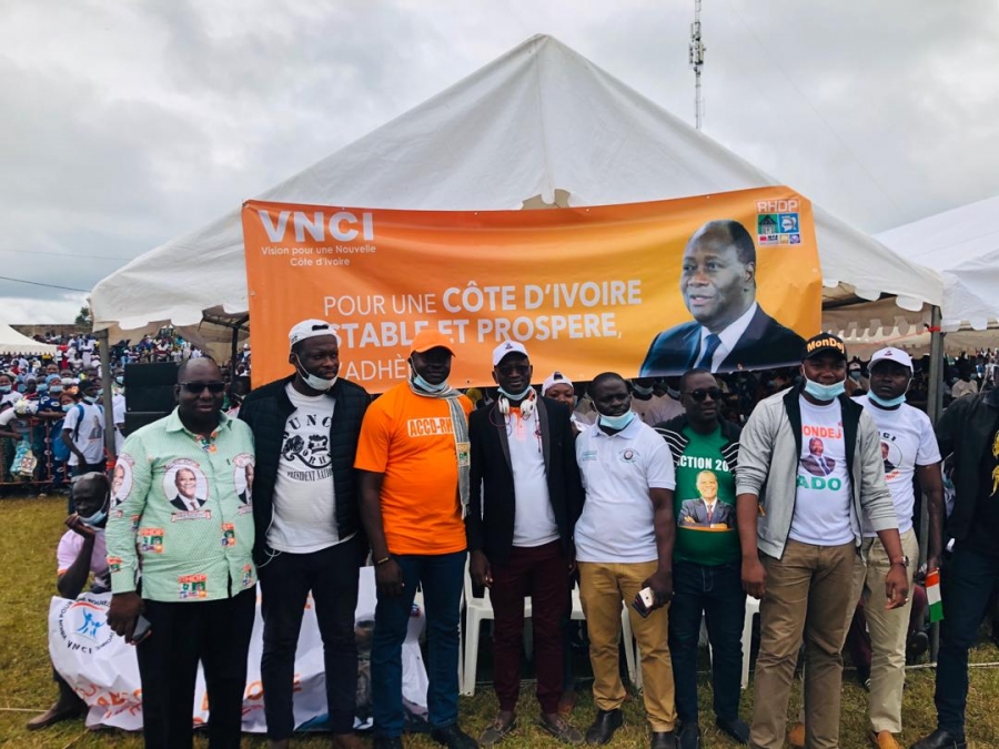 Côte d’ivoire /Présidentielle 2020 : « VNCI » témoigne son soutien au Chef d’Etat dans le Moronou
