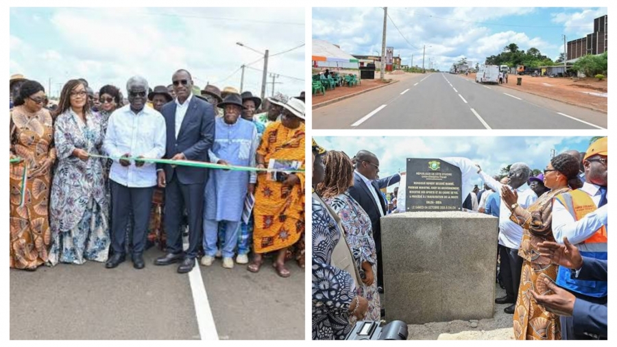 Côte d’Ivoire: Avant l'arrivée d'Alassane Ouattara, Beugré Mambé inaugure et lance des travaux d’infrastructures visant le développement socioéconomique de la région à Daloa