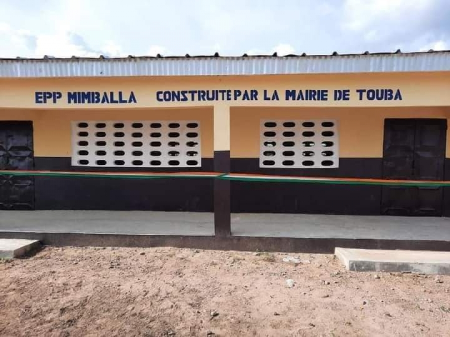 Touba : La Mairie offre une école à Mimballa
