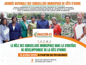 Côte d’Ivoire : les conseillers municipaux célébrés le 12 avril prochain à Abidjan