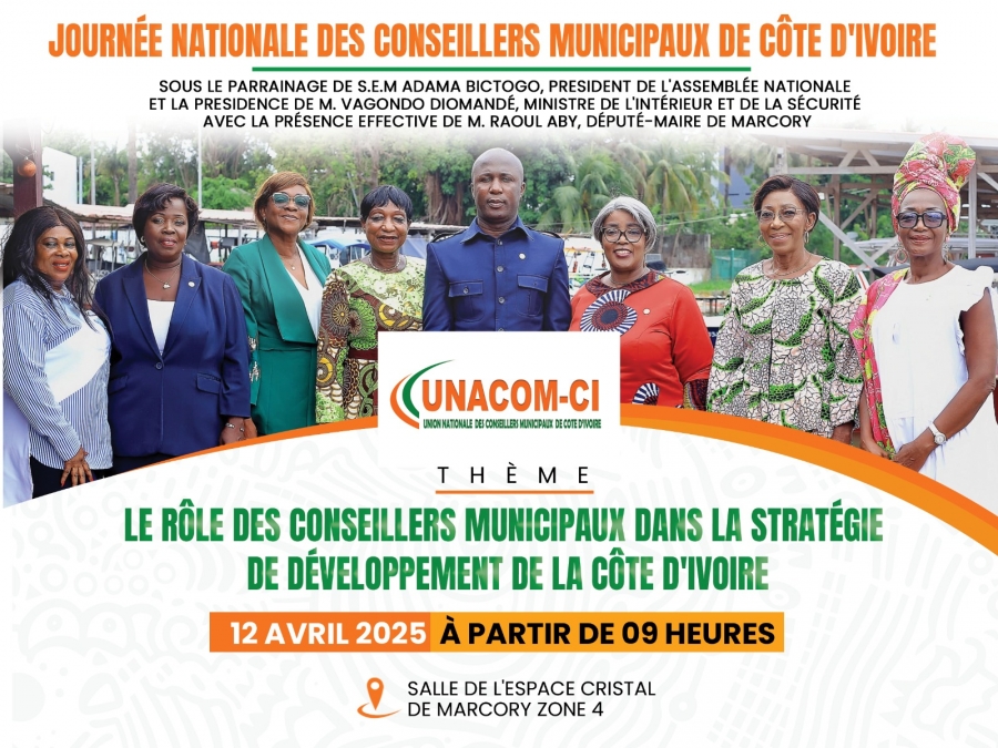 Côte d’Ivoire : les conseillers municipaux célébrés le 12 avril prochain à Abidjan