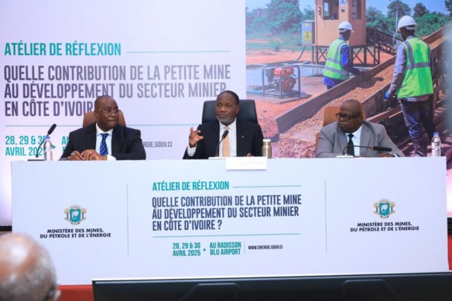 Côte d’Ivoire: Sangafowa-Coulibaly annonce la construction d’une usine d’affinage d’or d’ici fin 2025
