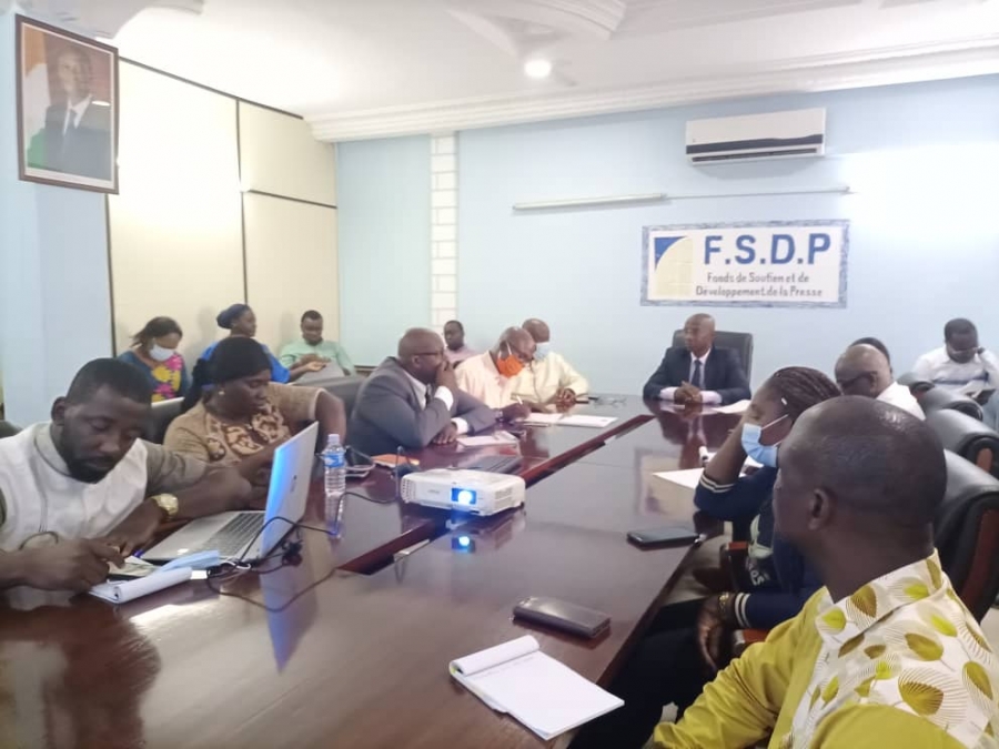 La MS MEDIAS présente son projet d'acquisition de terrain nu au personnel du FSDP