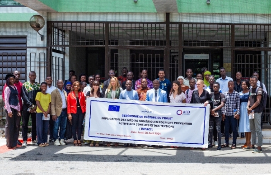 Côte d'Ivoire: Le Projet Impact clôturé avec un bilan de 44000 personnes touchées pour une paix durable en Afrique de l’Ouest