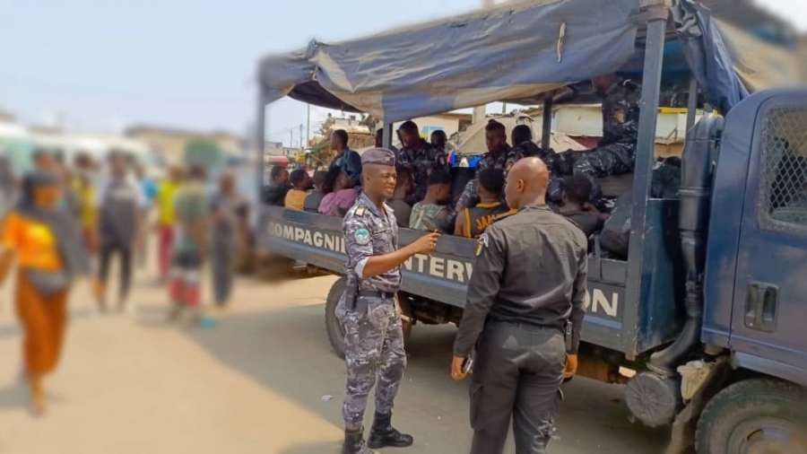Côte d’Ivoire/Gare routière d'Adjamé : la police nationale mène une opération spéciale contre le "droit de sol" appelé "Gbêba"