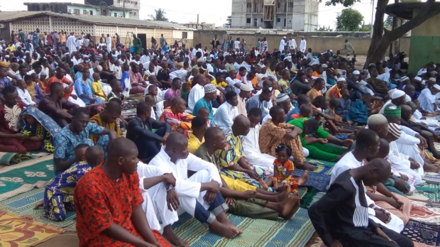 Prière de l’Aïd el fitr à la communauté Radjah de Yopougon : La jeunesse interpellée sur certaines mauvaises pratiques