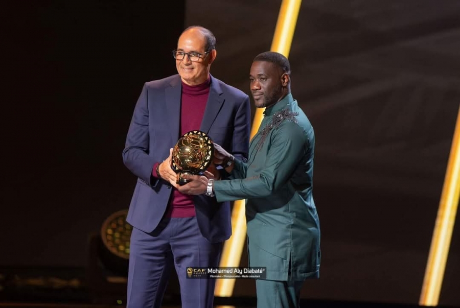 Côte d'Ivoire/CAF Awards 2024 : Idriss Diallo félicite Emerse Faé, meilleur entraîneur africain de l'année