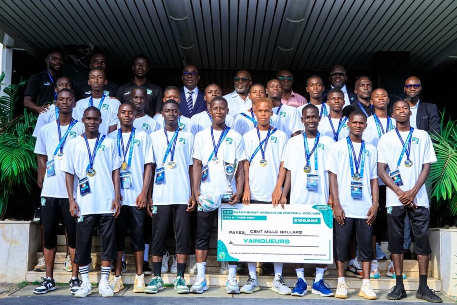 Côte d'Ivoire/UFOA-B : la FIF félicite ses champions scolaires