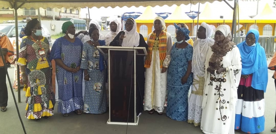 Prières en faveur de la paix en Côte d’Ivoire : La PIFCI exhorte les femmes à oublier le passé et à marcher ensemble