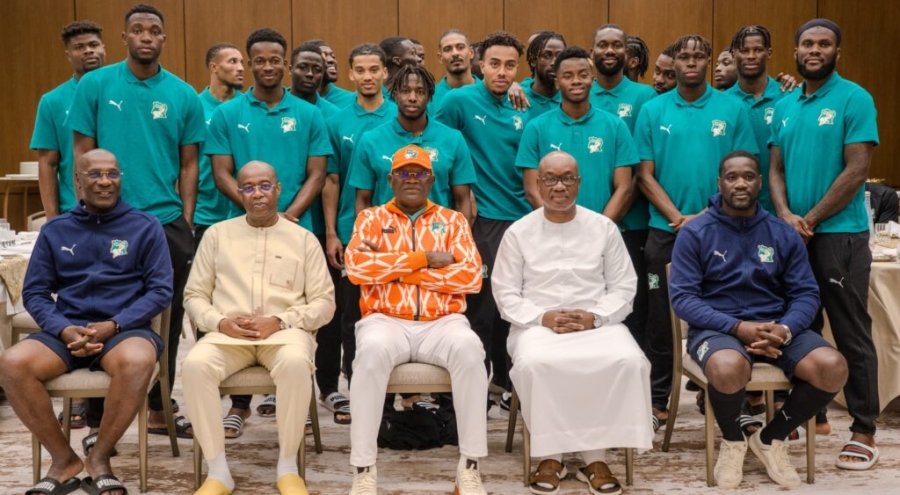 Côte d’Ivoire-Éliminatoires mondial 2026: le ministre Silas Metch aux côtés des Eléphants en regroupement au Maroc