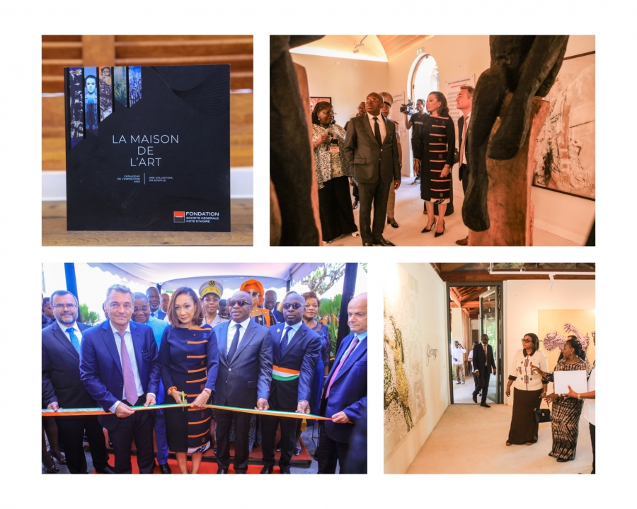 Côte d'Ivoire : la Maison de l’Art de Grand-Bassam inaugurée avec en fond de toile un second " Souffle"