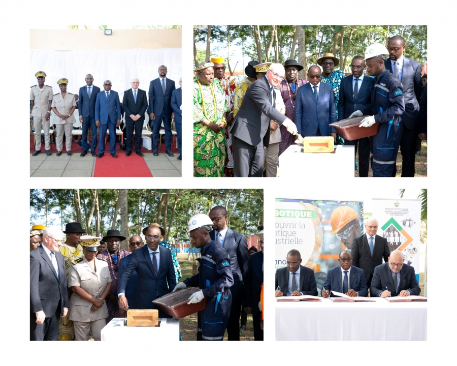 Côte d'Ivoire : le lycée professionnel de Jacqueville accueille un laboratoire technologique