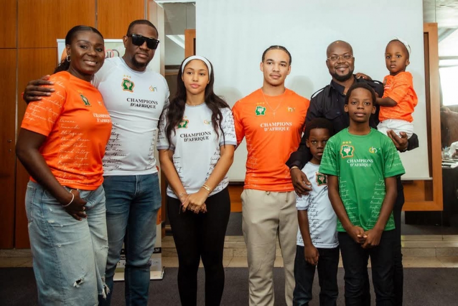 Côte d&#039;Ivoire : une marque célèbre les Éléphants avec un maillot &quot; Champions d&#039;Afrique&quot;
