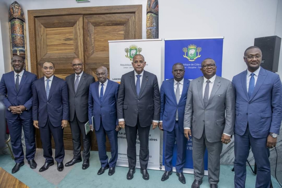 Transparence de la gestion des finances publiques: le Premier Ministre Patrick Achi lance l'applicatif " e-Fournisseur"
