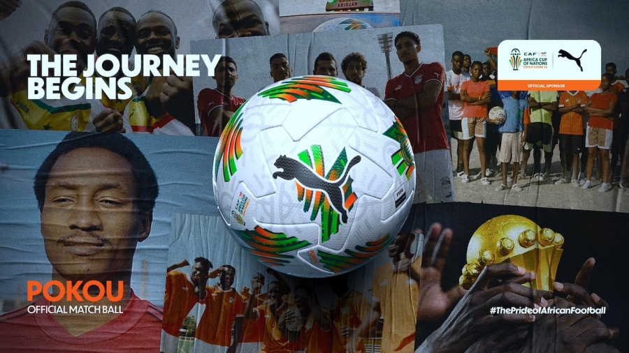 La CAF et PUMA présentent POKOU, le ballon officiel de la CAN TotalEnergies Côte d&#039;Ivoire 2023
