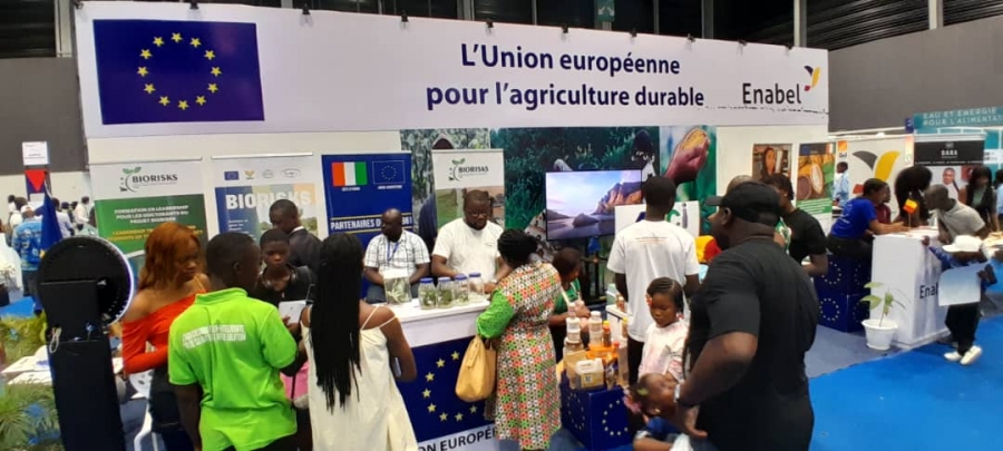SARA 2023 : UE, un partenariat fructueux au service de l'Agriculture en Côte d'Ivoire
