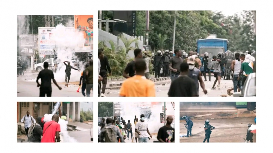 Côte d’Ivoire-Marche du front commun : les forces de l’ordre occupent l’itinéraire de la marche, des manifestants dispersés et plusieurs arrestations signalées