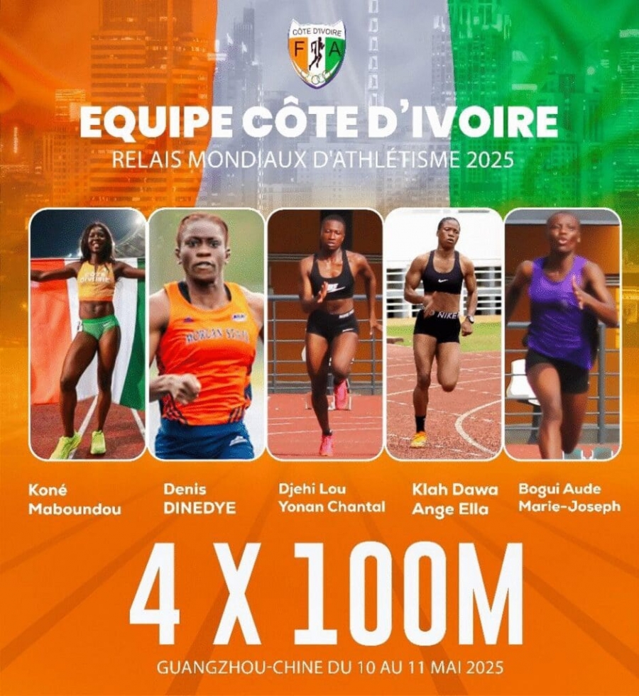 Championnats du Monde de Relais : les Éléphantes déterminées pour Guangzhou