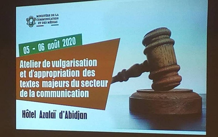 Médias et communication : Les professionnels du secteur invités à s'approprier les nouveaux textes de loi