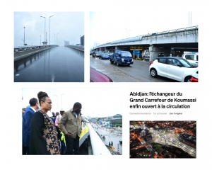 Côte d&#039;Ivoire : ouverture effective du pont du grand carrefour de Koumassi à la circulation