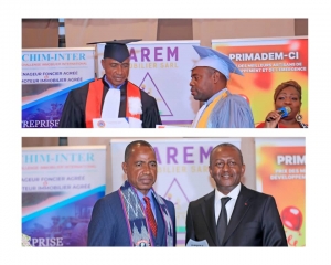 Distinction : Yamoussa Coulibaly honoré lors de la 25ème édition du PRIMADEM-CI