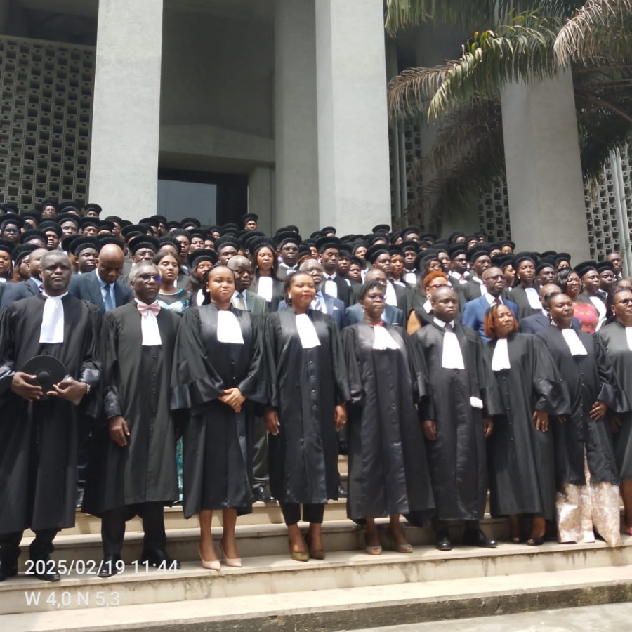 Côte d&#039;Ivoire : 120 greffiers prêtent serment et s’engagent à travailler avec professionnalisme