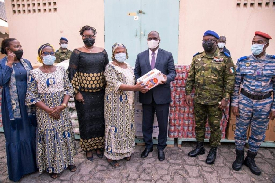 Côte d&#039;Ivoire: DONS AUX VEUVES DES ARMEES ET DE LA GENDARMERIE NATIONALE