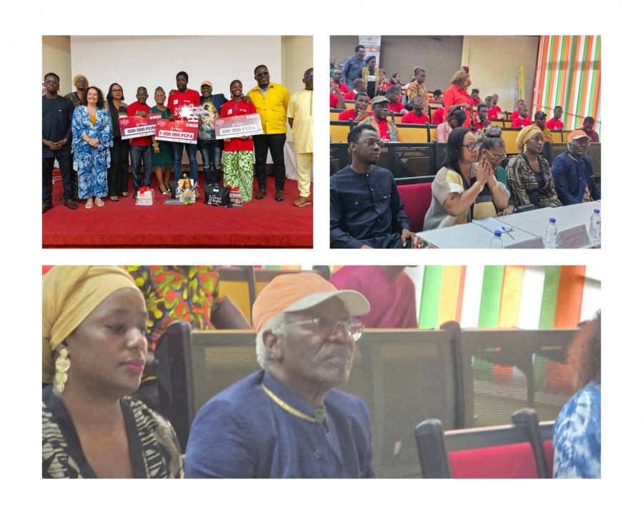 Côte d&#039;Ivoire- Concours Dictée 2025 : le grand vainqueur, Dao Adama, remporte 1 million de francs. Alpha Blondy, lecteur invité.