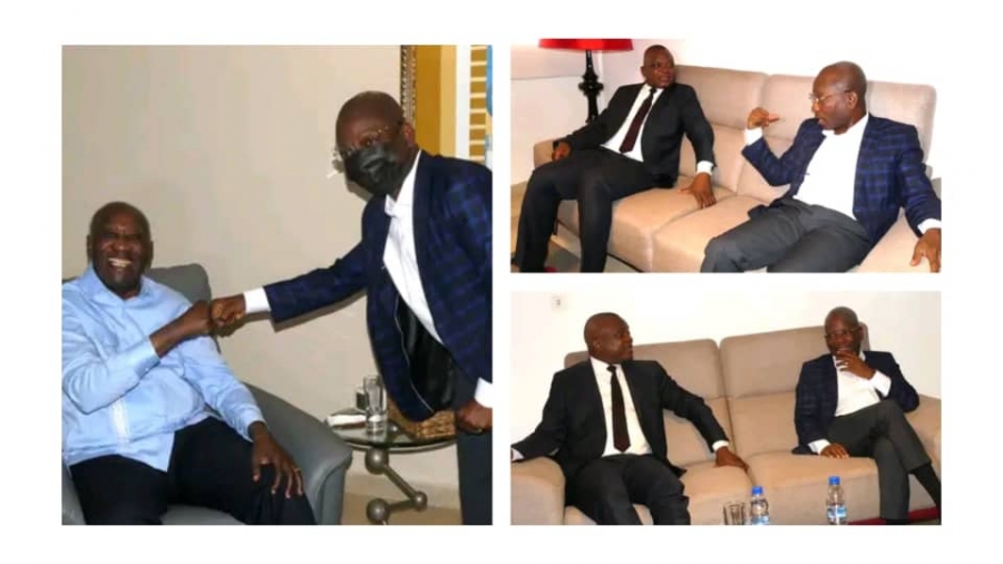 Côte d&#039;Ivoire : après le PDCI, le FPI et le GPS, Laurent Gbagbo échange avec Assalé Tiémoko et Vincent Toh Bi(Vidéo)