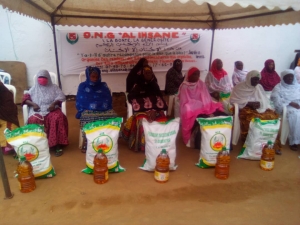 Abobo SOS/ solidarité : l&#039;ONG ishane gâte les veuves et les orphelins.