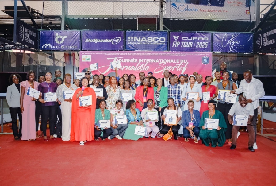 Côte d’Ivoire : UFRESA-CI réussit un grand coup avec la première édition de la Journée internationale du journaliste sportif à Abidjan