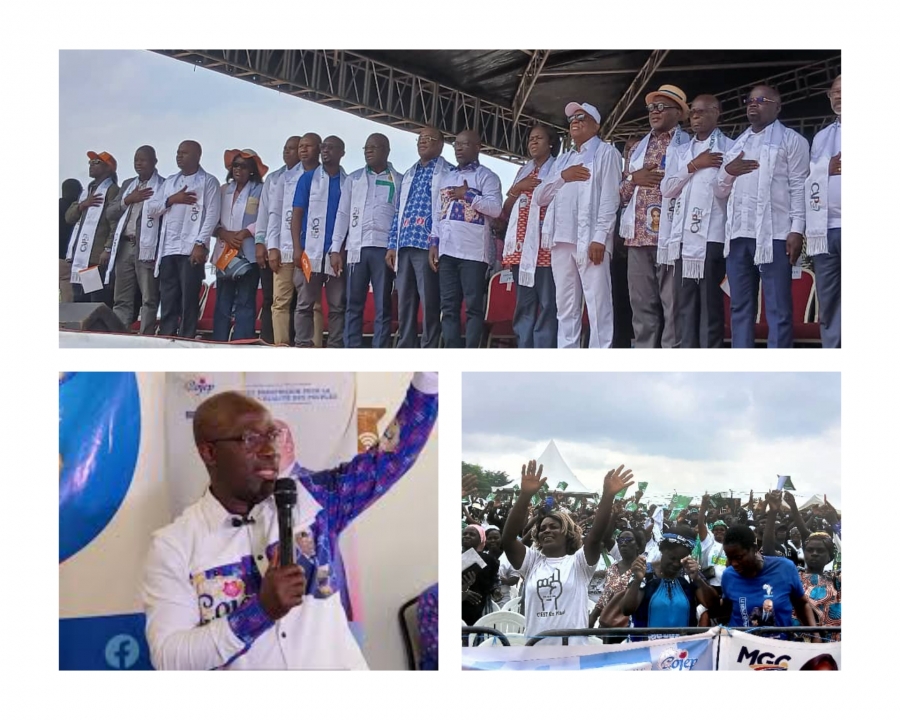 Côte d’Ivoire-Meeting de la CAP-CI/Charles Blé Goudé: " Je me projette déjà que 2025, c’est pour nous.".