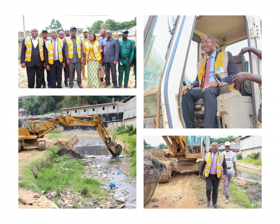 Côte d’Ivoire : l’opération &quot;présaison des pluies&quot; portant sur le curage et l’entretien des ouvrages de drainage officiellement lancée