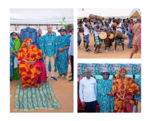 Côte d&#039;Ivoire : Lasme Hervé investi, président des jeunes de la communauté Odjoukrou de Yopougon