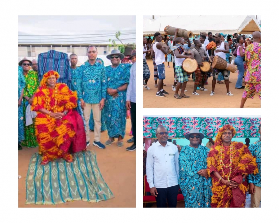 Côte d'Ivoire : Lasme Hervé investi, président des jeunes de la communauté Odjoukrou de Yopougon
