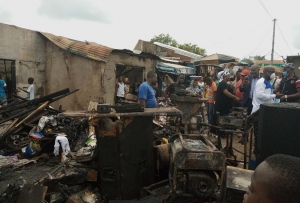 Côte d’Ivoire: Incendie au grand marché de Dimbokro, plusieurs magasins ravagés