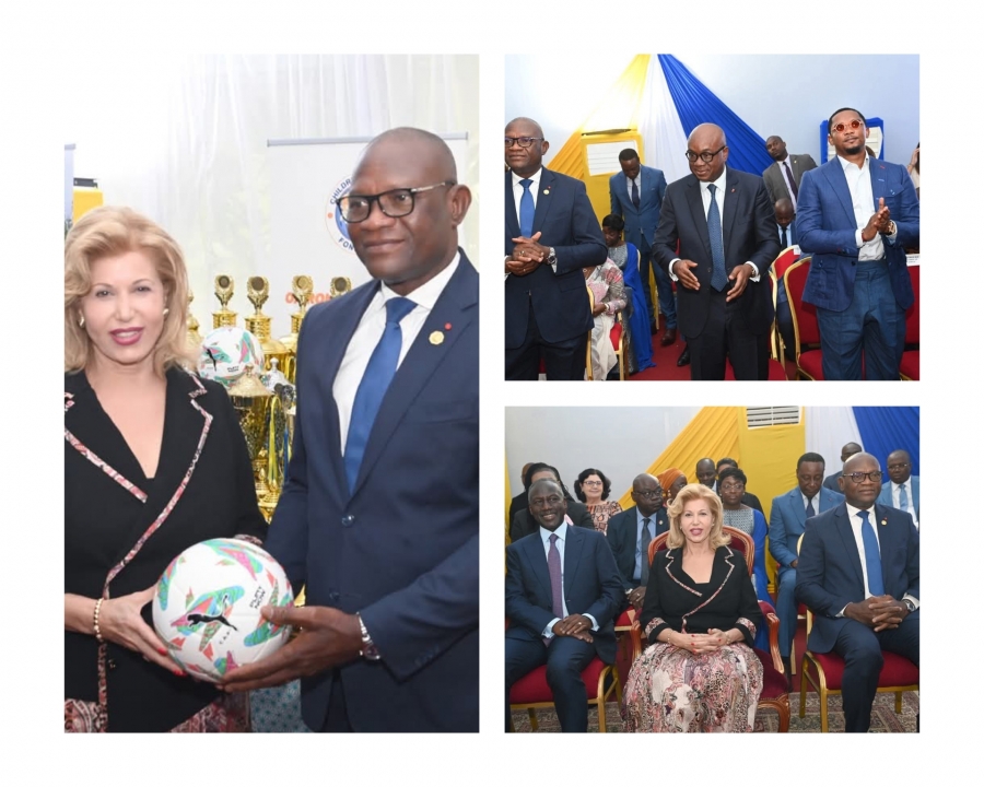Côte d'Ivoire : la Fondation Children of Africa lance la 16 ème édition du tournoi de football doté du trophée Dominique Ouattara