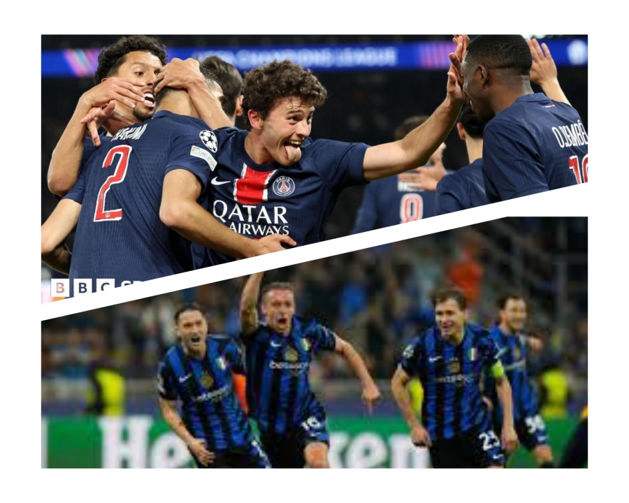 Ligue des champions : l'Inter Milan et le PSG s’affrontent en finale