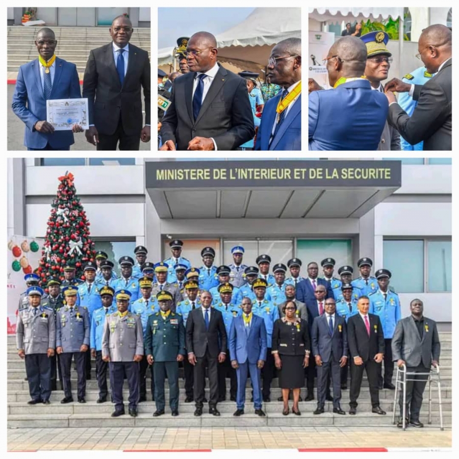 Côte d’Ivoire/Distinction: Vagondo Diomandé, Alexandre Touré et Doumbia Lassina, Commandeurs dans l'Ordre du mérite sportif ivoirien