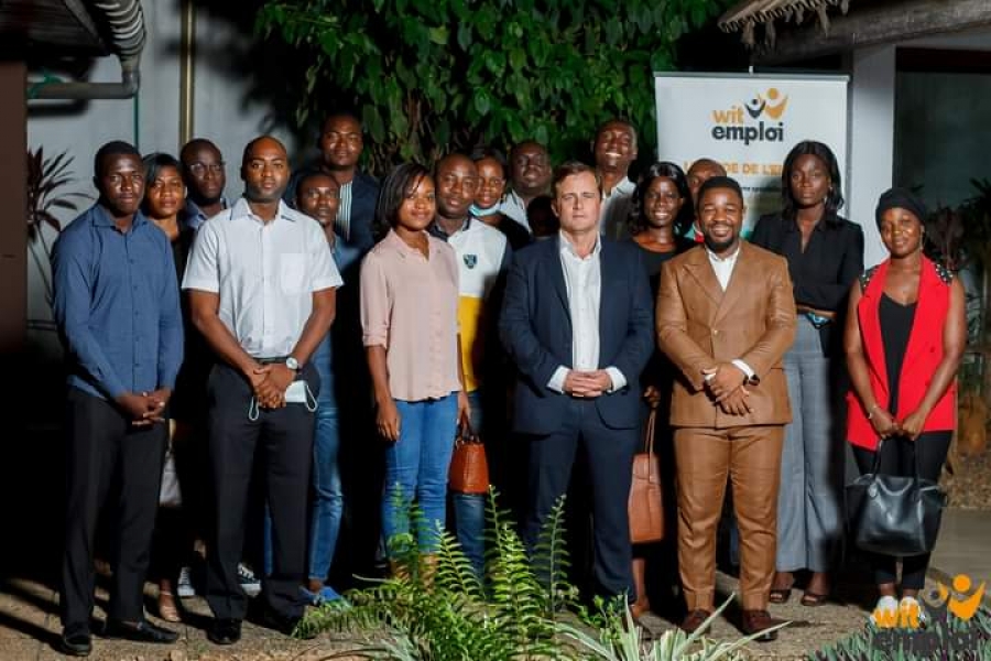 Meet Up les 15 priviligiés, le DG de TOTAL Côte d’Ivoire à la rencontre des jeunes