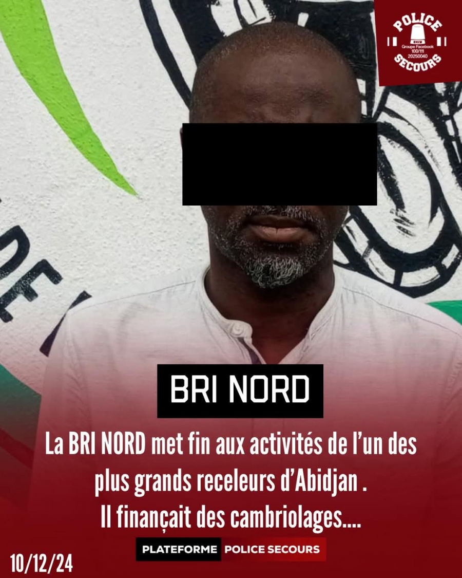 Côte d'Ivoire/Sécurité : Ablo, le “roi du recel”, appréhendé par la police